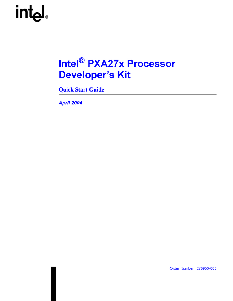 Intel PXA27 Series User manual