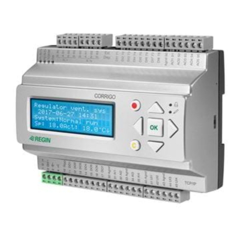 Regin Corrigo E series User manual