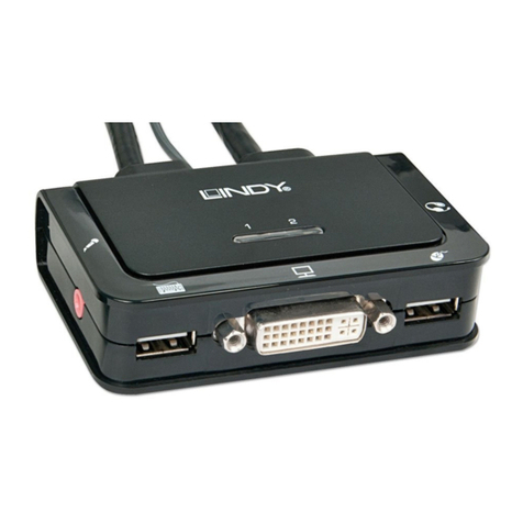 Lindy 42341 User manual Lindy 42341 User manual