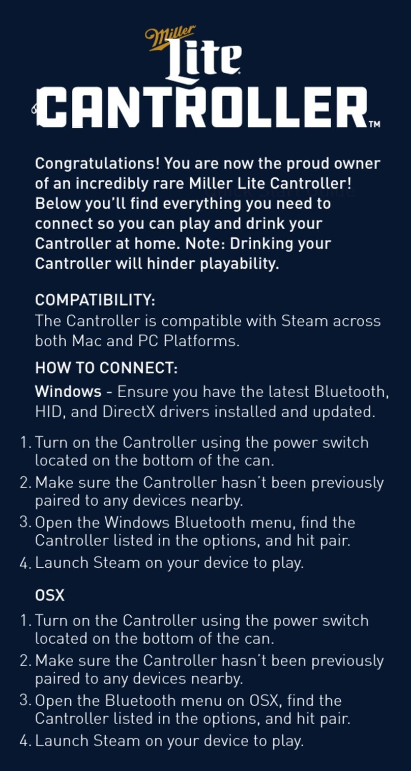 Miller Lite Cantroller Series manual