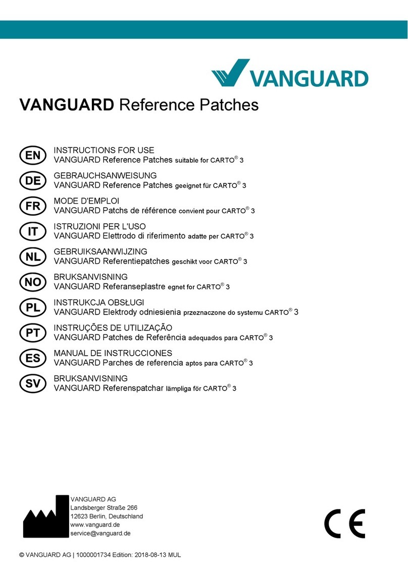 Vanguard 34361 Instructions for use Vanguard 34361 Instructions for use