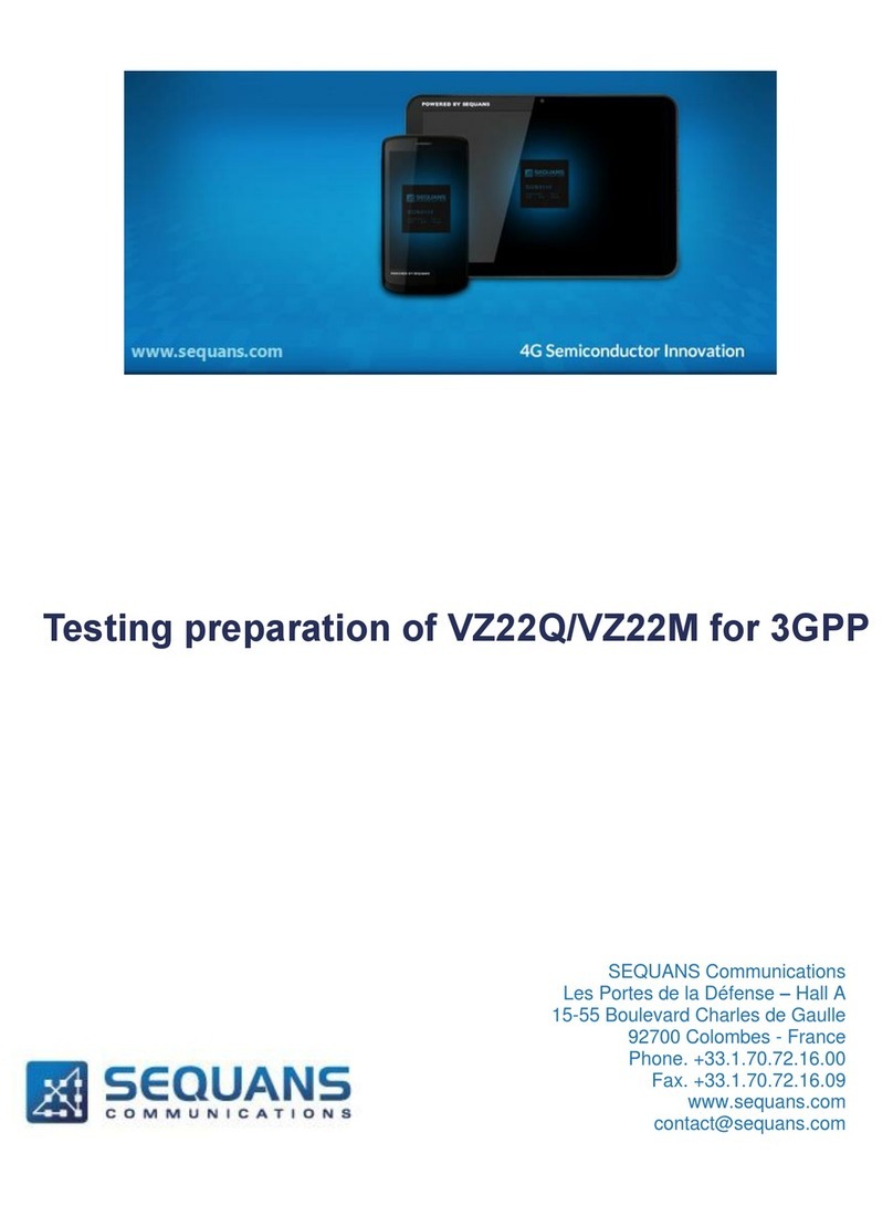 SEQUANS VZ22M manual