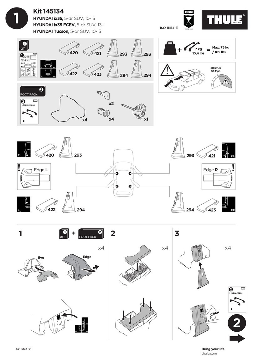 Thule 145134 instructions