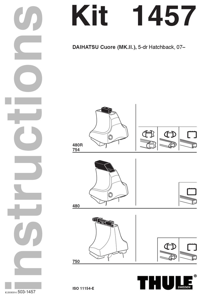 Thule 1457 instructions