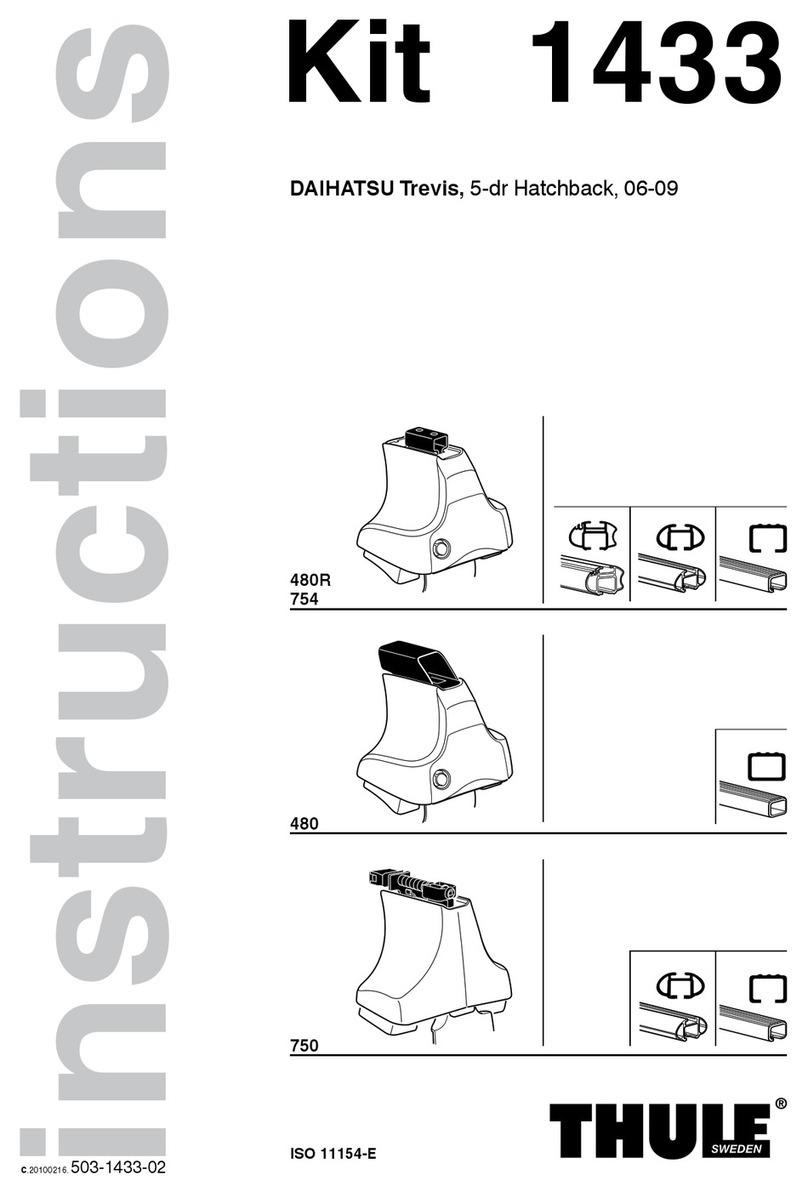 Thule 1433 User manual