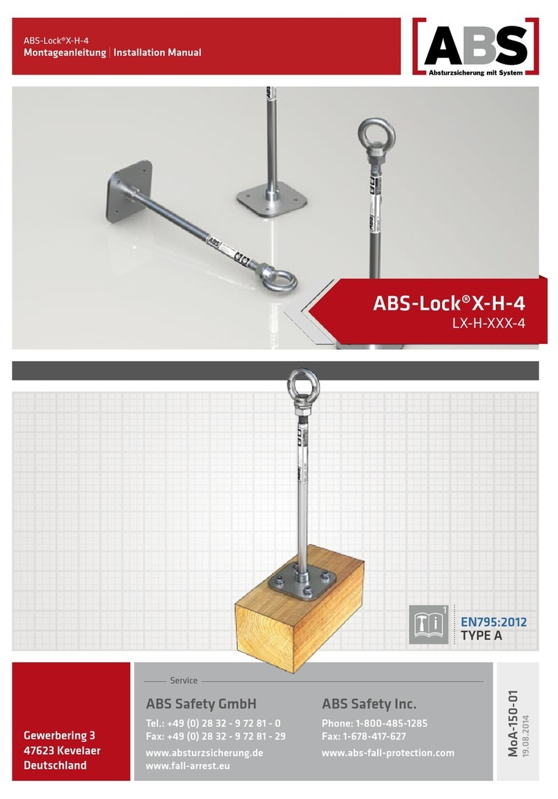 ABS ABS-Lock X-H-4 Series installation manual ABS ABS-Lock X-H-4 Series installation manual