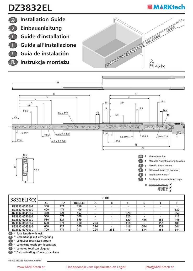 MARKtech DZ3832EL Series User manual