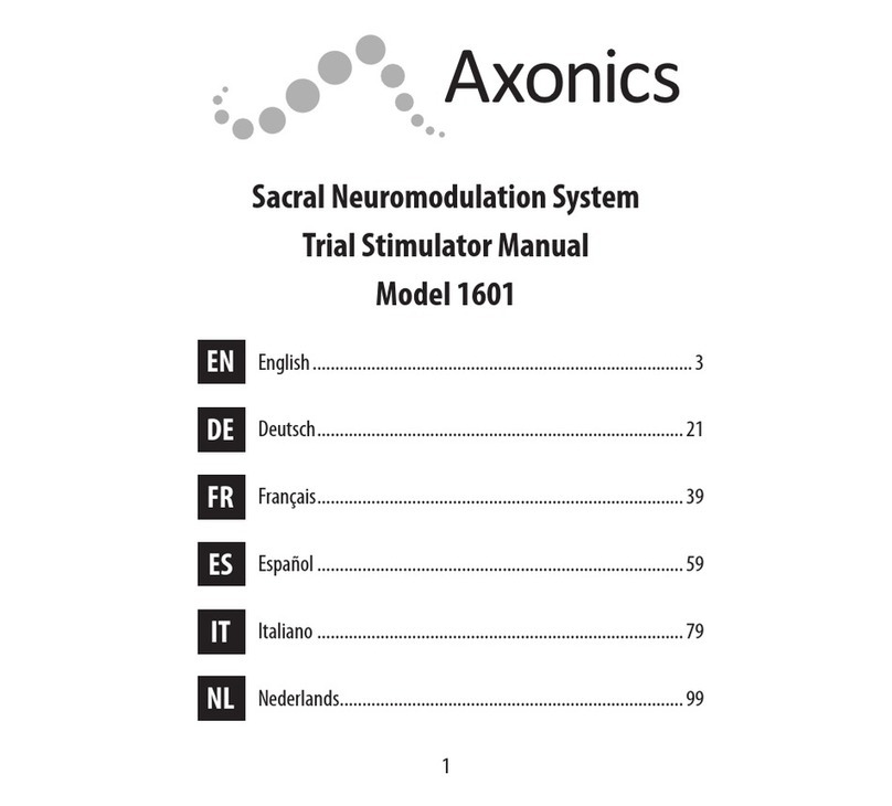 Axonics Model 1601 manual