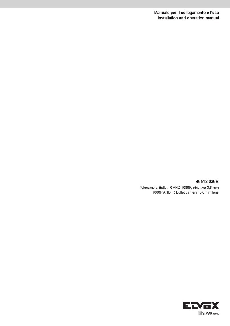Vimar Elvox 46512.36B Installation and operation manual