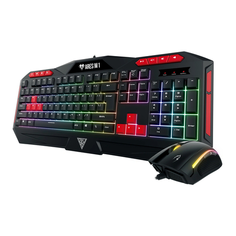 GAMDIAS Ares M1 Gaming Combo Quick installation guide
