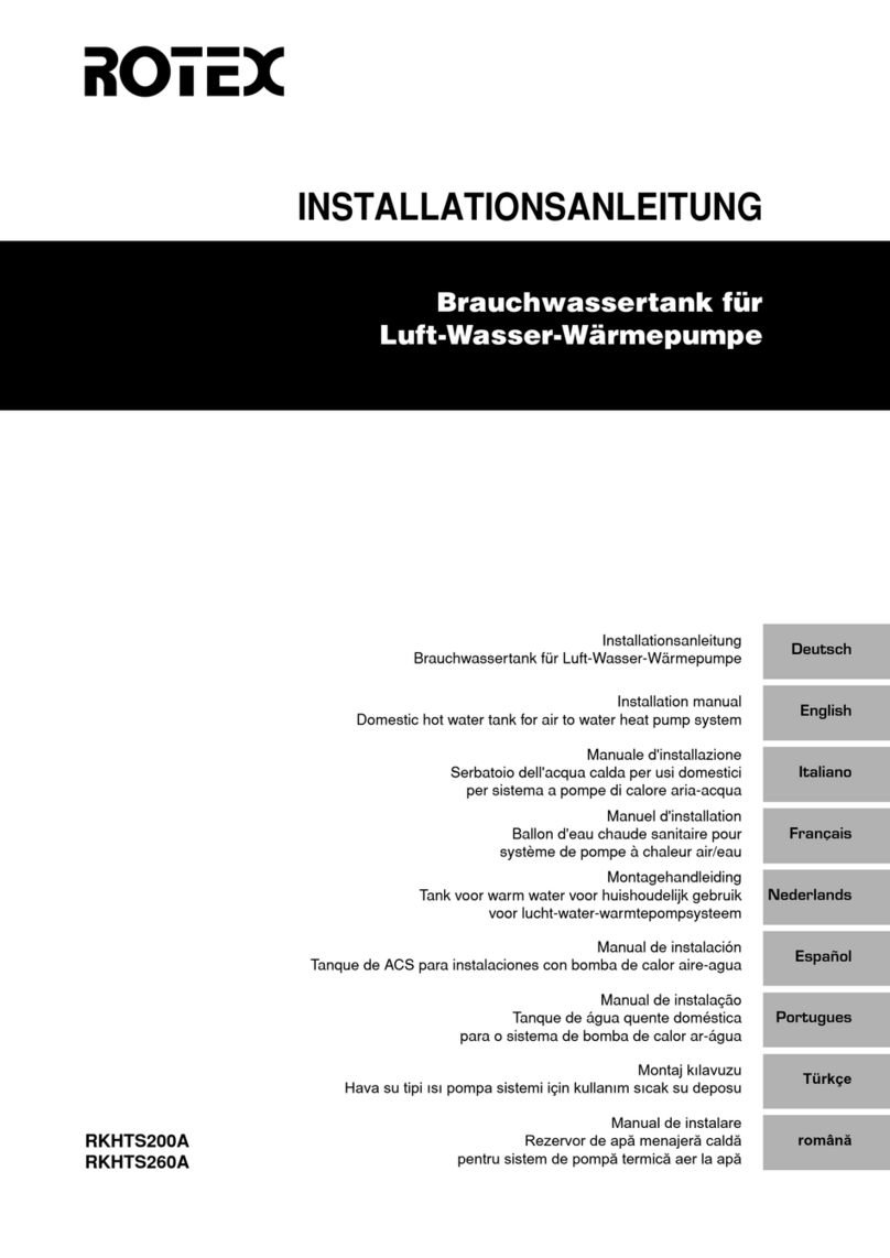 Rotex RKHTS200A installation manual