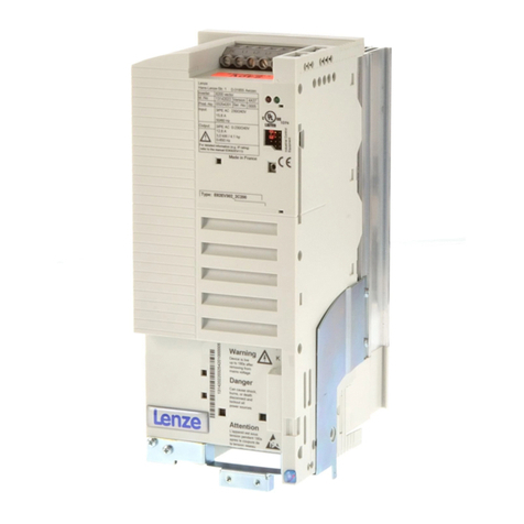 Lenze 8200 vector series Mounting instructions