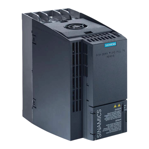 Siemens SINAMICS G120C Getting started