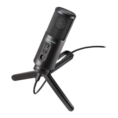 Audio Technica ATR2500x-USB User manual