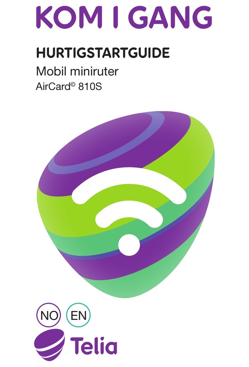 NETGEAR AirCard 810S User manual NETGEAR AirCard 810S User manual