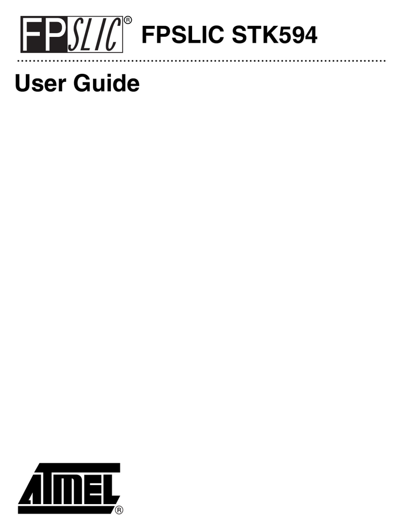 Atmal FPSLIC STK594 User manual