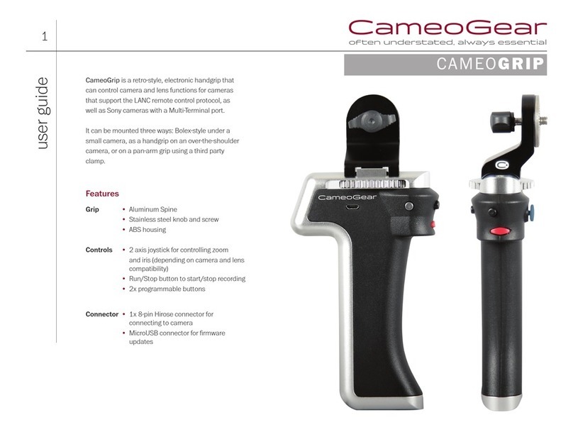 CameoGear CAMEOGRIP user guide