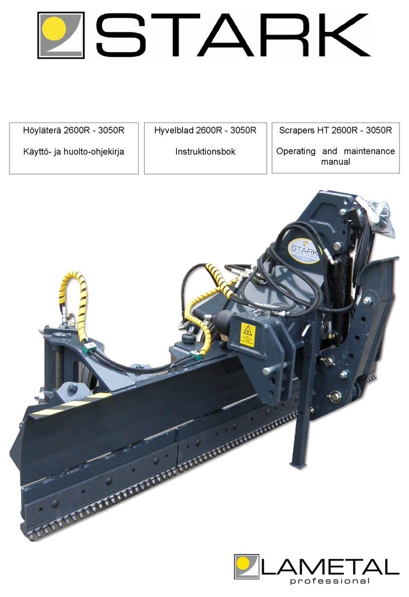 LAMETAL Stark HT2600R Operating instructions