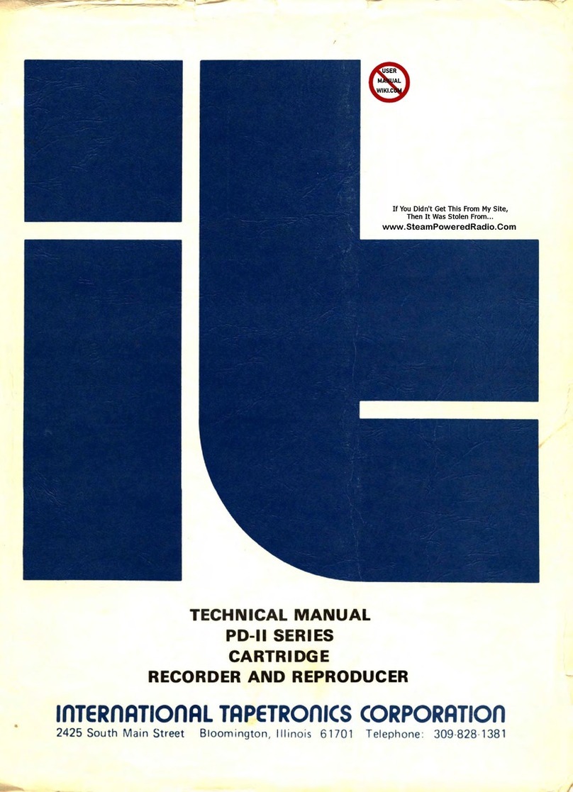 Internatonal Taretronics PD-II Series Technical manual