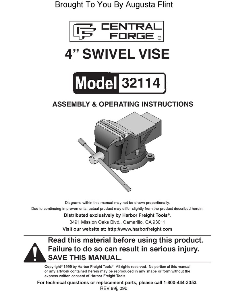 Central Forge 32114 Assembly & operating instructions