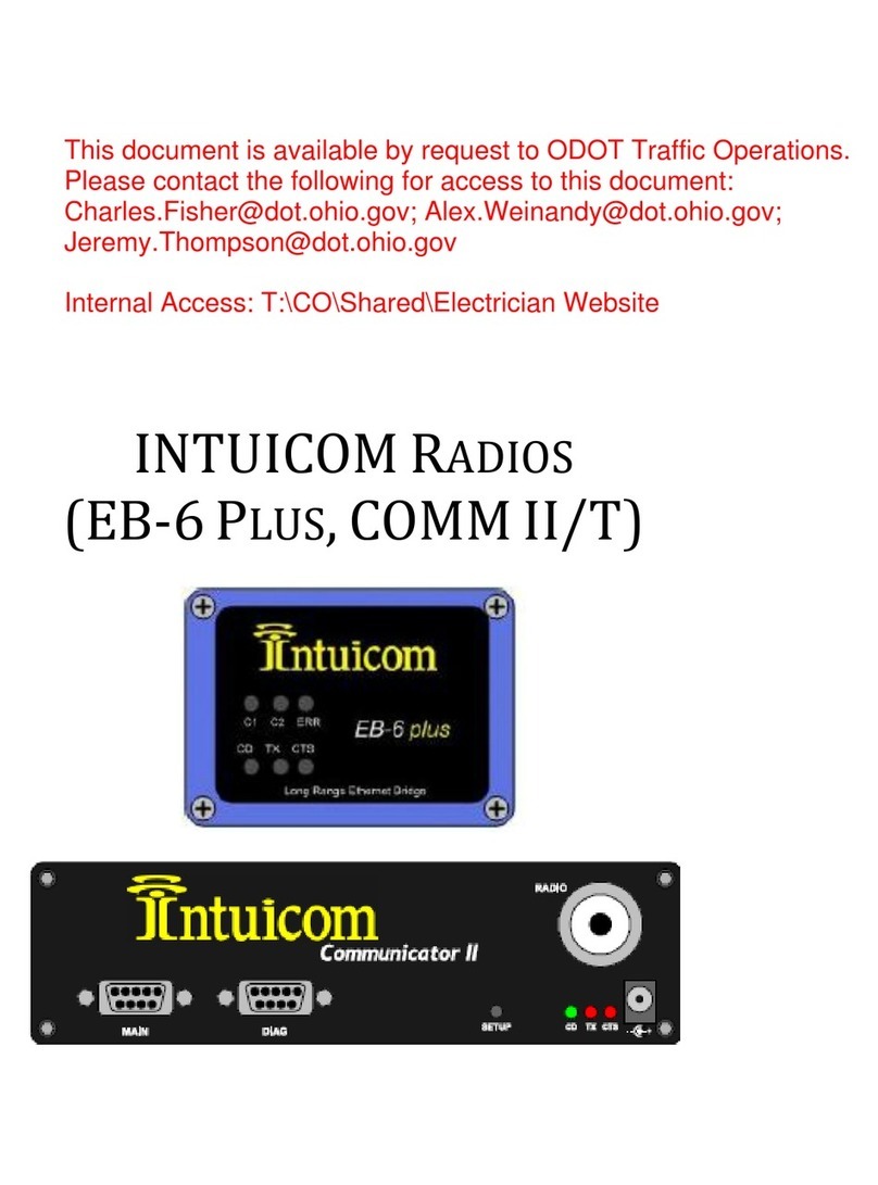 Intuicom EB-6 PLUS User manual