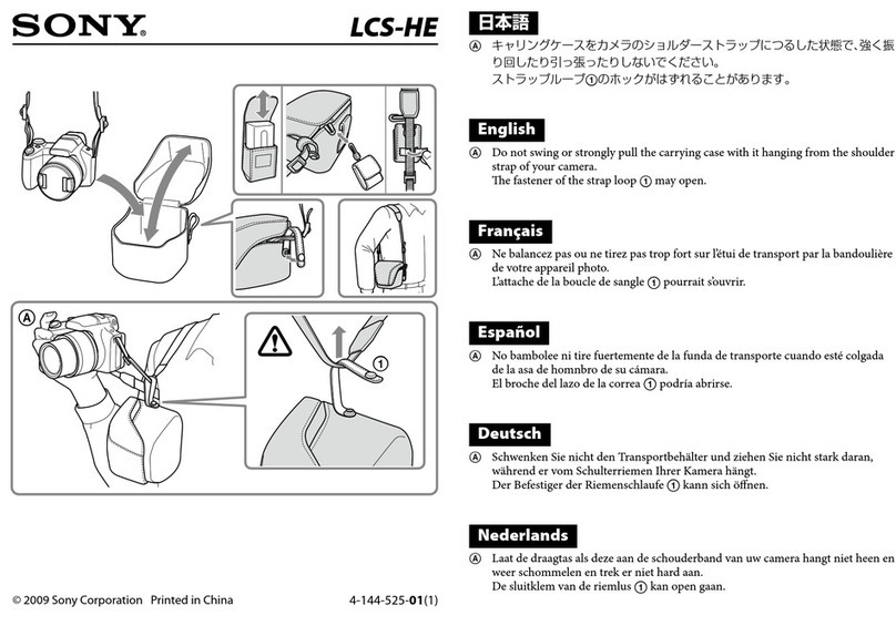 Sony LCS-HE User manual