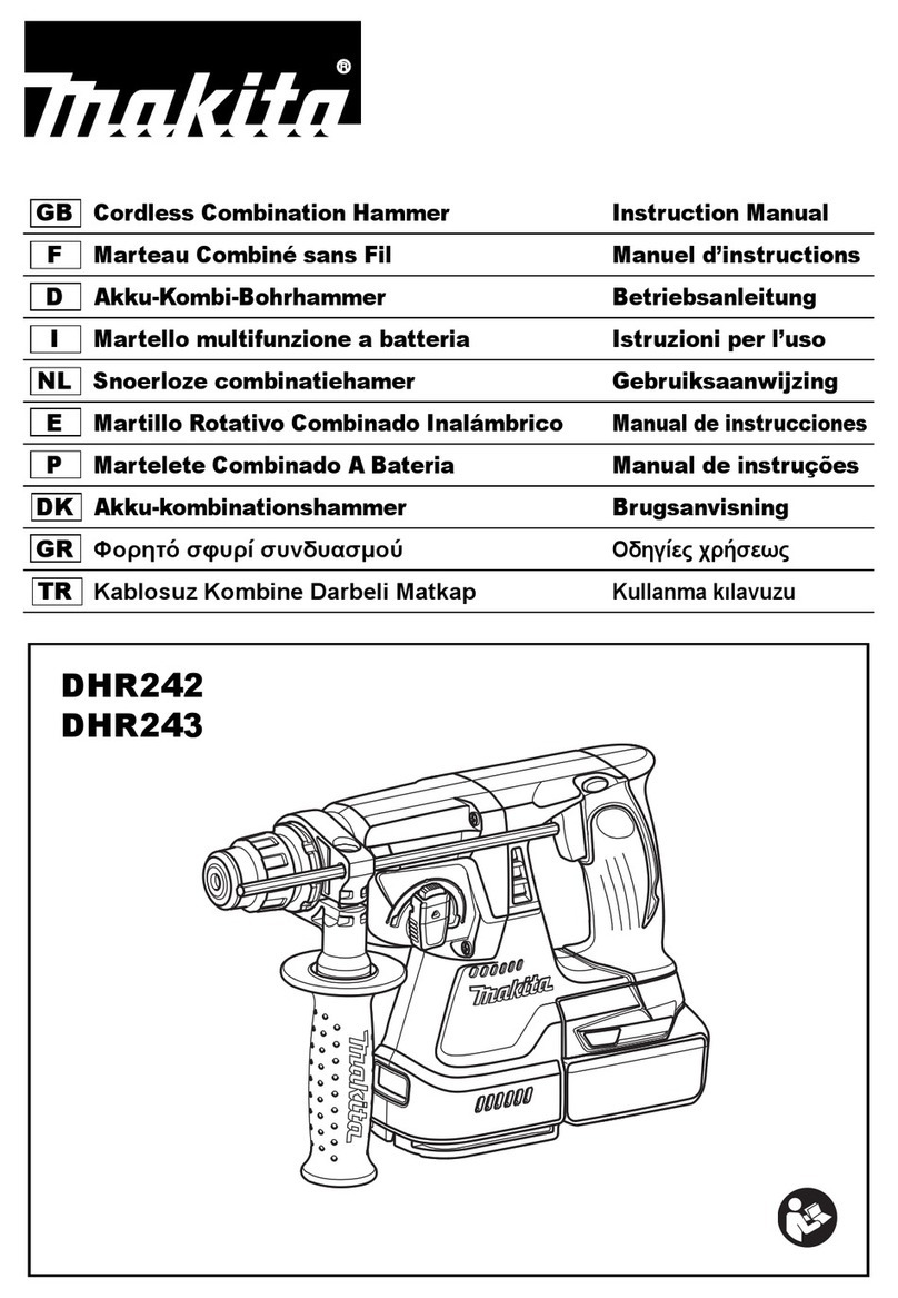 Makita DHR242 User manual Makita DHR242 User manual