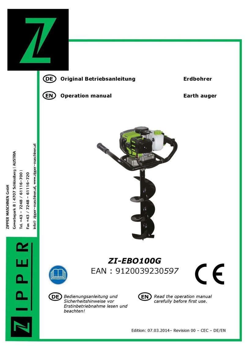 Zipper Mowers ZI-EBO100G Operation manual