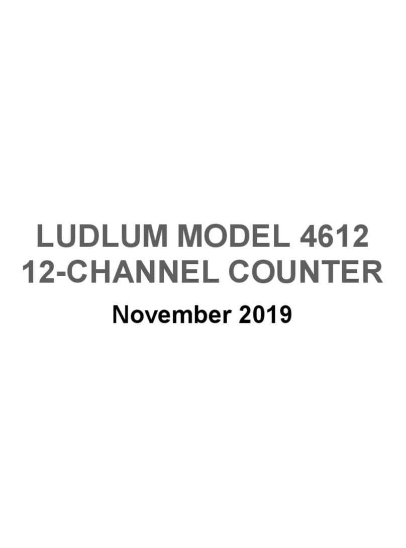 Ludlum Measurements 4612 manual