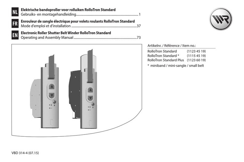 RADEMACHER RolloTron Standard Series Operating and assembly manual