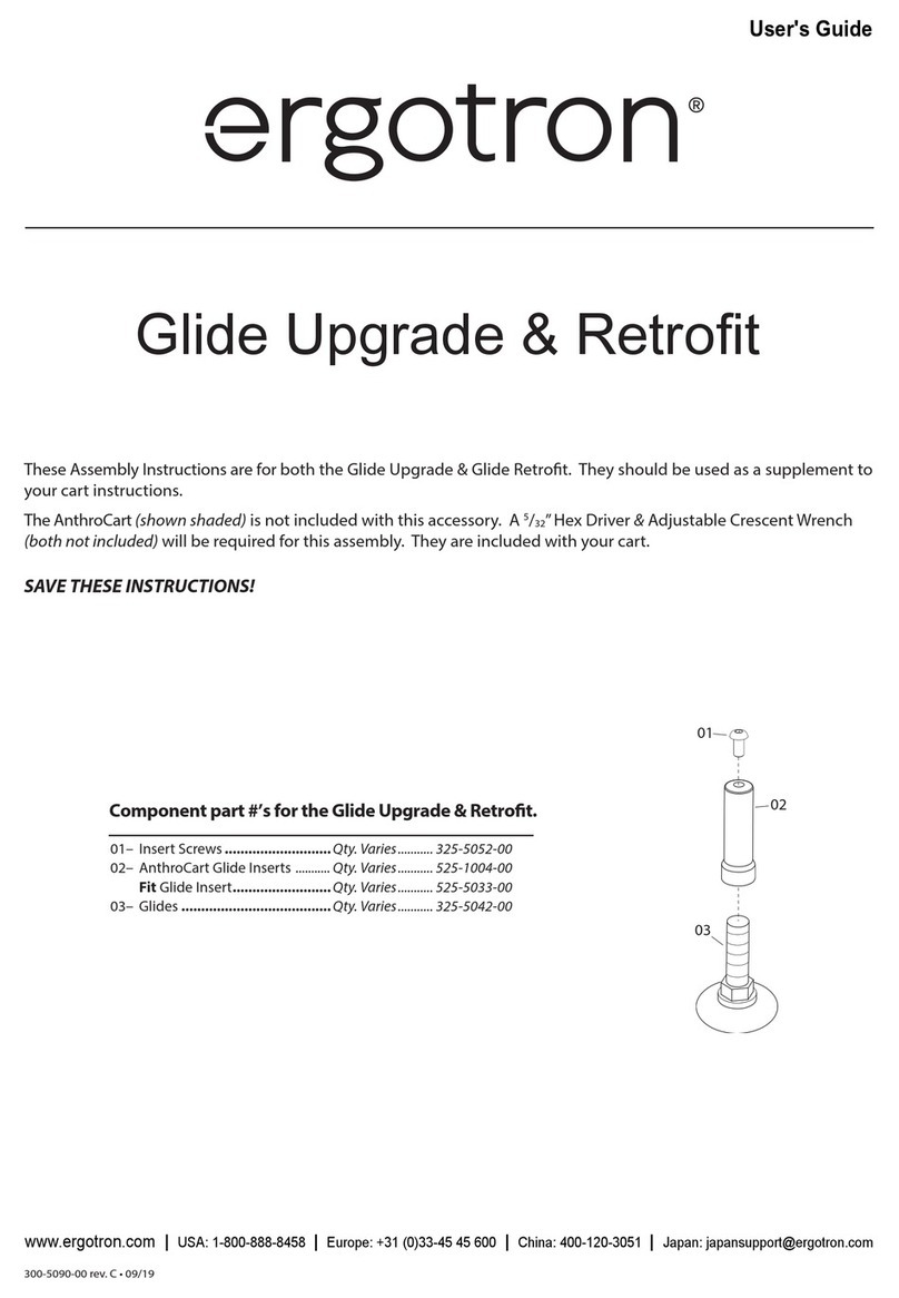 Ergotron Glide Upgrade User manual