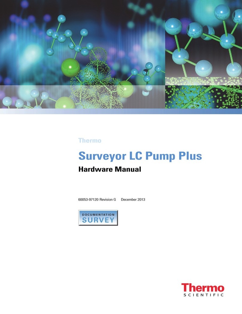 Thermo Scientific Surveyor LC Pump Plus User manual