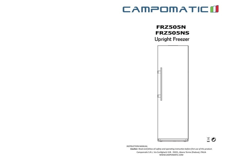 Campomatic FRZ505N instruction manual