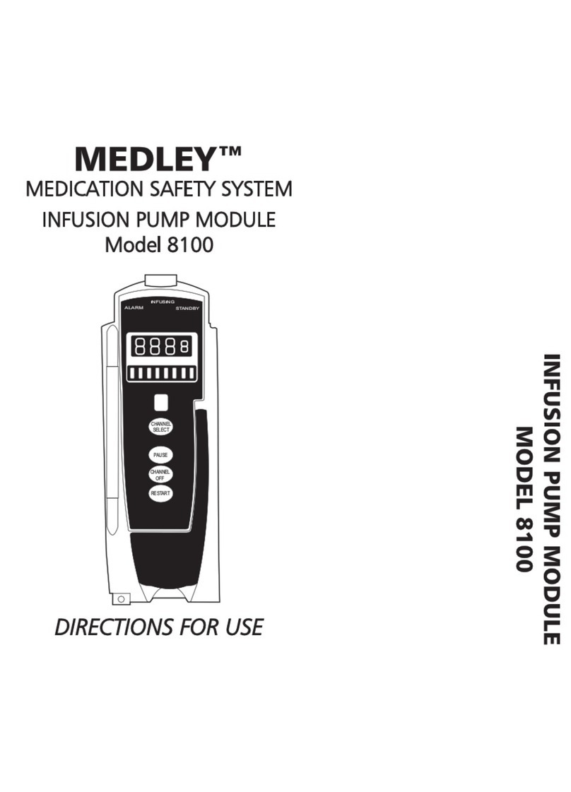 Alaris Medical Systems Medley 8100 manual Alaris Medical Systems Medley 8100 manual