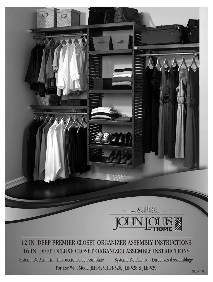 John Louis Home JLH-525 Assembly instructions John Louis Home JLH-525 Assembly instructions