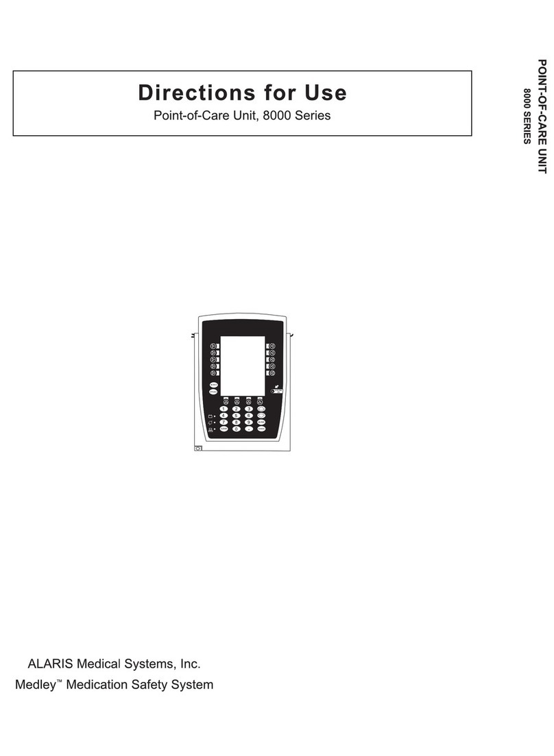 Alaris Medical Systems 8000 Series manual