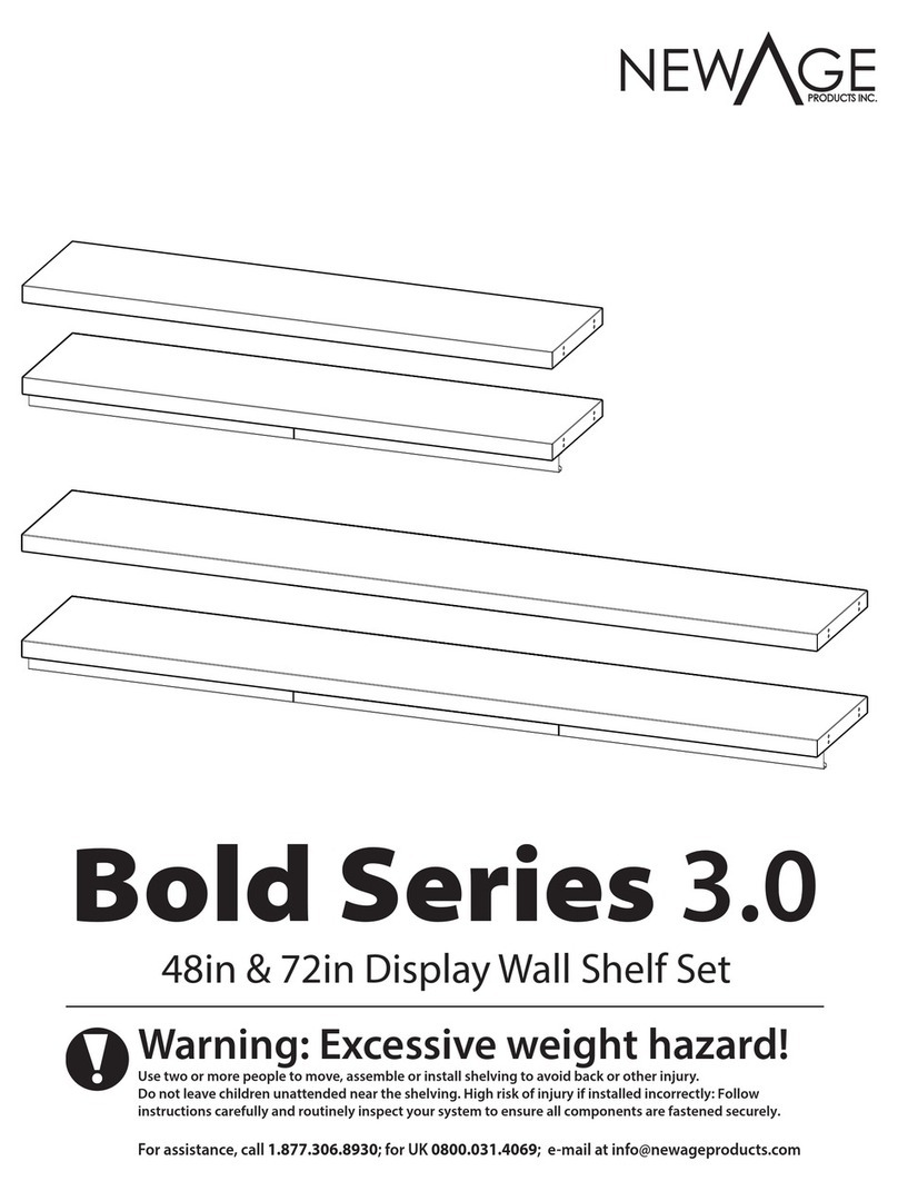 New Age Bold Series 3.0 Assembly lnstructions