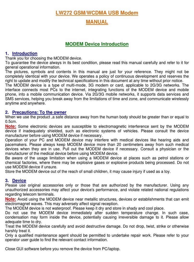 BSNL LW272 manual