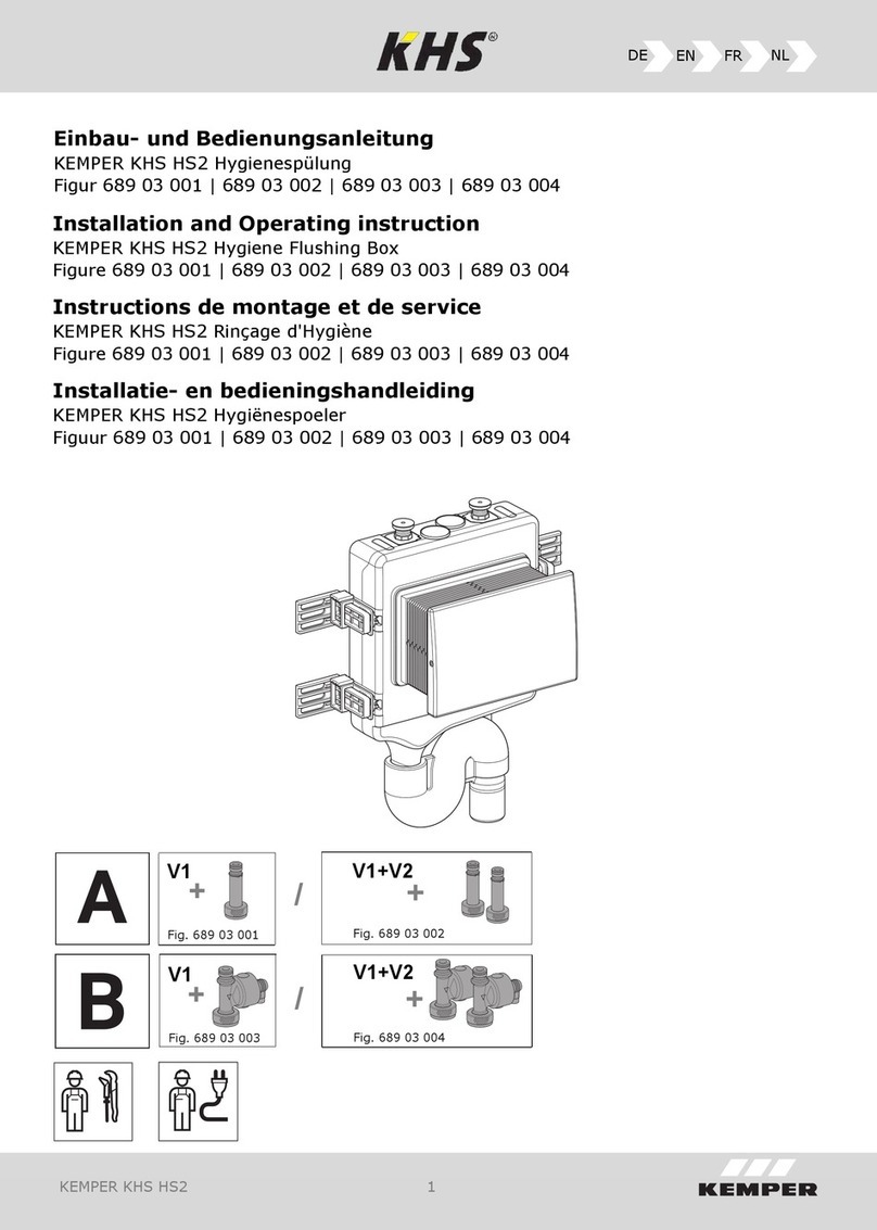 Kemper KHS HS2 Series User guide Kemper KHS HS2 Series User guide