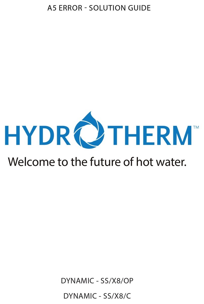 HydroTherm DYNAMIC-SS/X8/OP Solution guide HydroTherm DYNAMIC-SS/X8/OP Solution guide