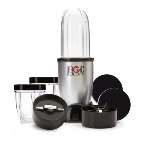 NUTRIBULLET Magic Bullet Recipes and User Guide