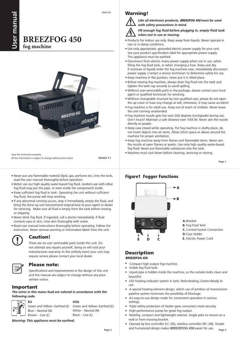 Stage4 BREEZFOG 450 user manual