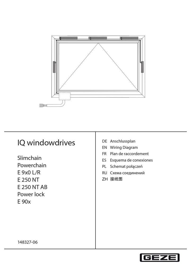 GEZE IQ Series manual