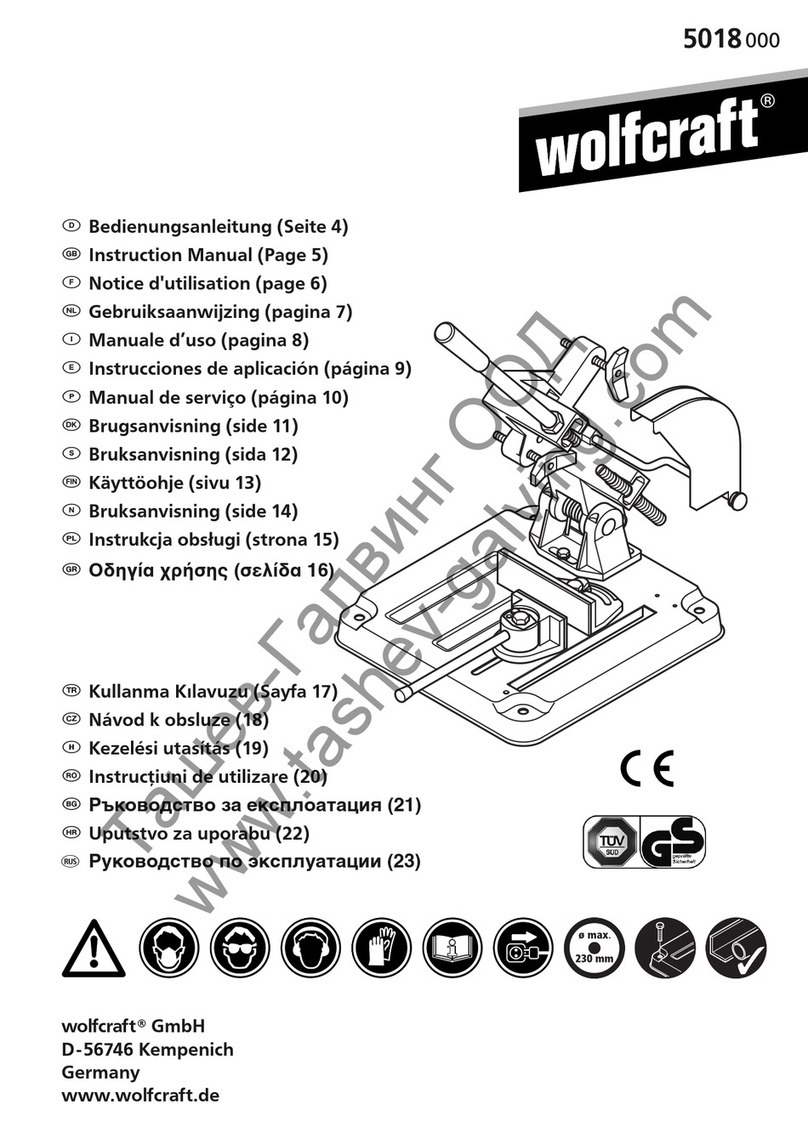 Wolfcraft 5018000 instruction manual