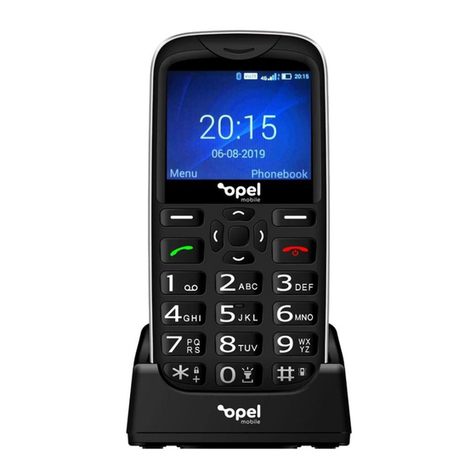 Opel mobile BigButton X Operator's manual