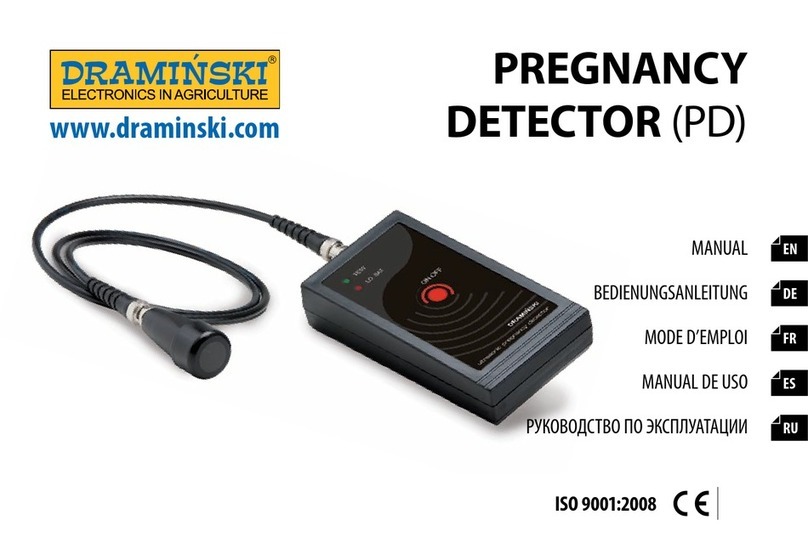 Draminski PREGNANCY DETECTOR User manual