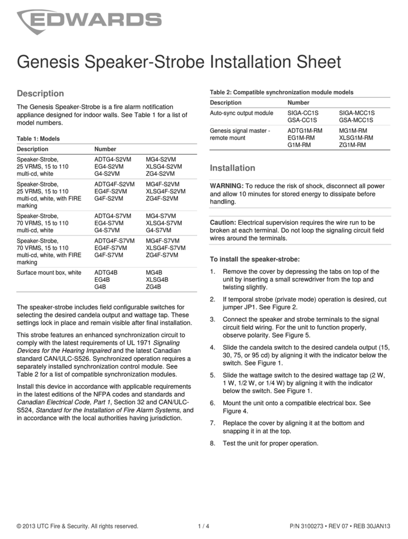 Edwards Genesis DTG4-S2VM Assembly instructions