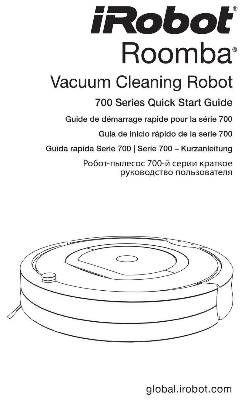iRobot Roomba 700 series quick start guide