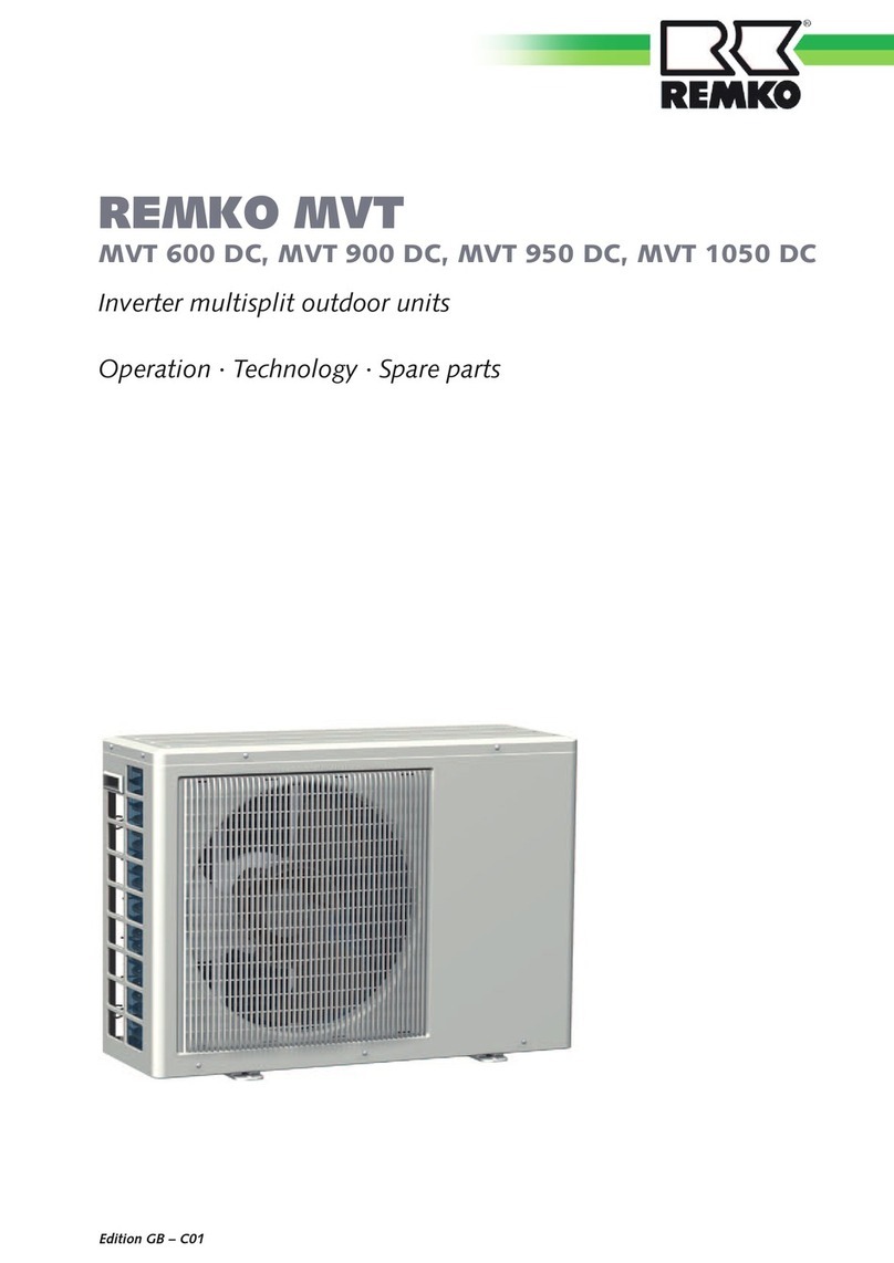 REMKO MVT Series Operation,technology,spare parts