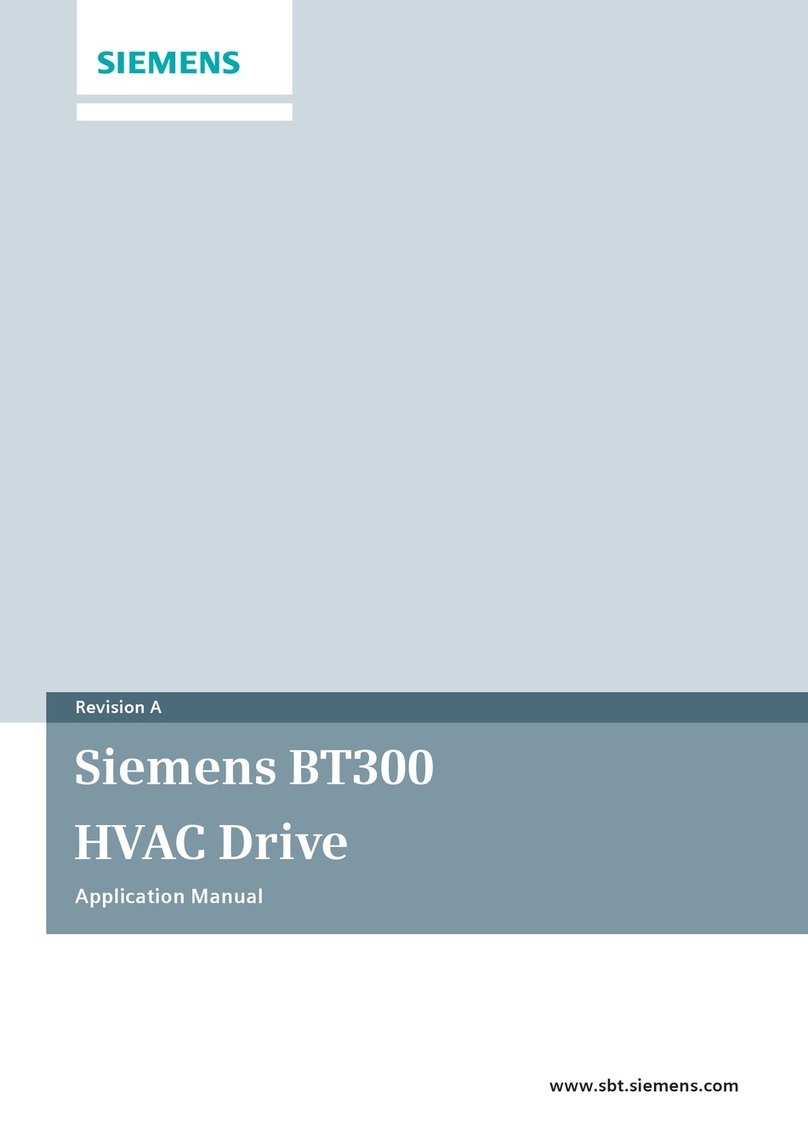 Siemens BT300 LonWorks Instructions for use